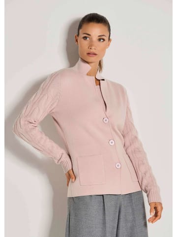 MADELEINE Eleganter Blazer mit Reverskragen in blassrosa
