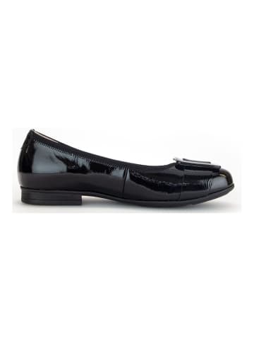 Gabor Ballerinas in Schwarz Lack