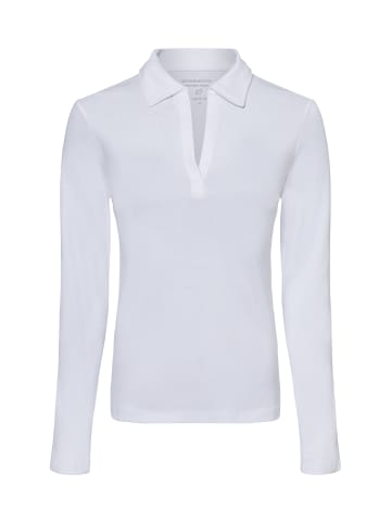 brookshire Langarmshirt in weiß