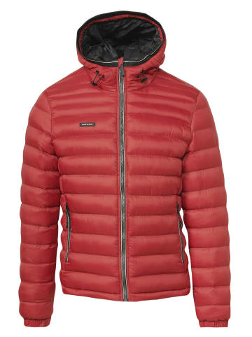 KOROSHI Gepolsterte Jacke in rot