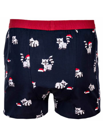 Happy Shorts Web-Boxershorts 1er Pack in Raccoon