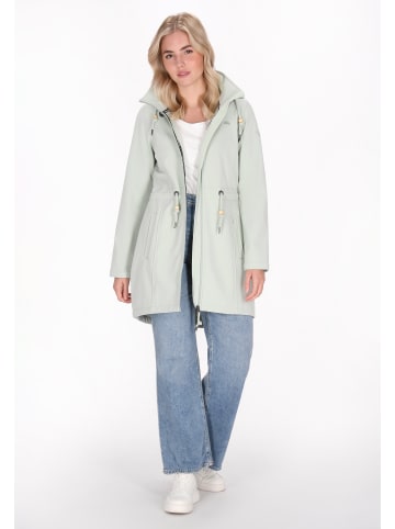 Schmuddelwedda Women Softshell Jacket in sage green