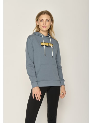 GreenBomb Hoodie Nature Sunset Sail in Altes Blau
