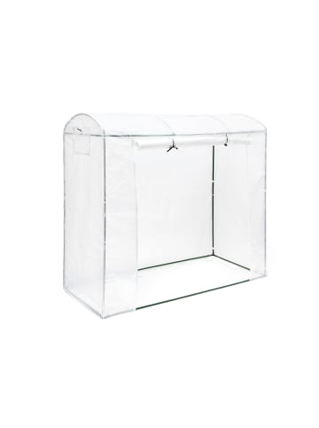 relaxdays Tomatengewächshaus in Transparent - (B)200 x (H)170 x (T)82 cm