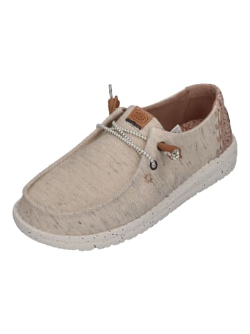 Hey Dude Halbschuhe-Slipper WENDY HEATHERED SLUB TROPICAL in natur