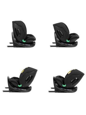 Kikkaboo i-Tour Isofix i-Size 40-150 cm in schwarz