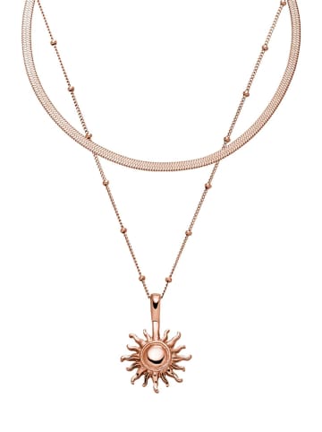 PURELEI Halsketten-Set Molokai Rosegold