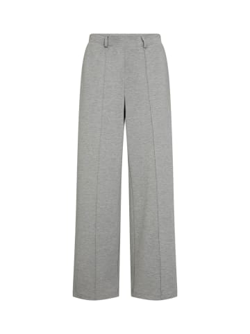 soyaconcept Lange Hose mit weitem Bein in Med. Grey Melange