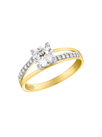 Amor Ring Gold 333/8 ct in Bicolor