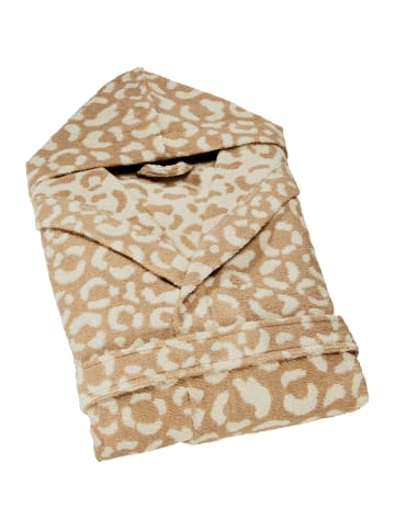 Erwin Müller Jacquard Bademantel in beige