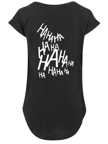 F4NT4STIC Long Cut T-Shirt Suicide Squad Joker Coloured Smile in schwarz