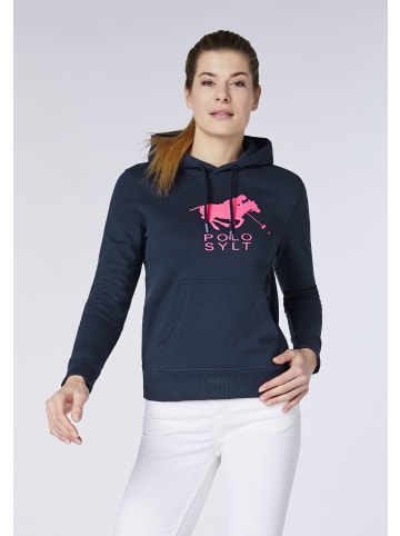 Polo Sylt Hoodie in Blau