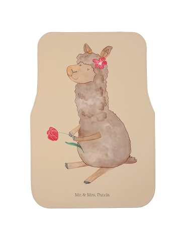 Mr. & Mrs. Panda Automatte Alpaka Blume ohne Spruch in Kaktus Grün