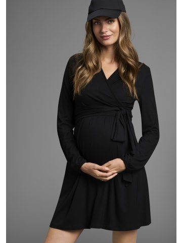 neun 9 monate Umstandskleid in schwarz