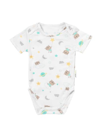 SlumberOrganix Bio Baby-Body kurzarm in Anthrazit