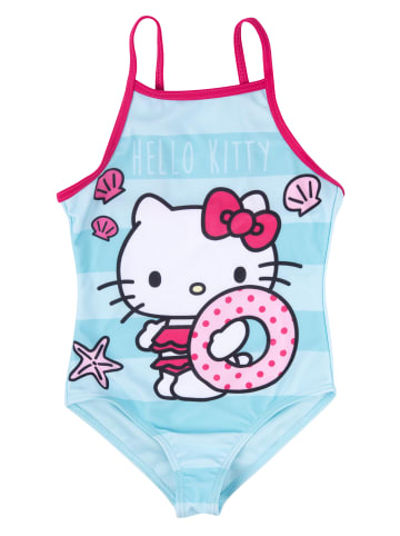 United Labels Hello Kitty Badeanzug Summer Love Schwimmanzug in blau