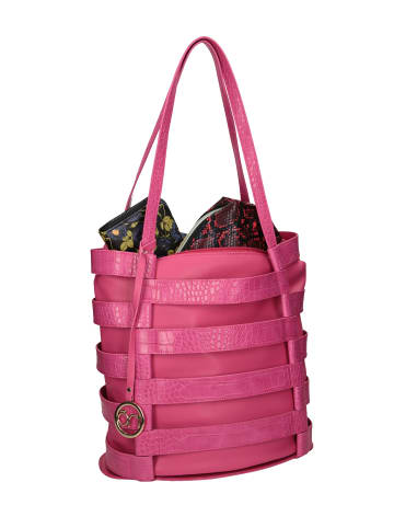 Nobo Bags Schultertasche 2In1 in pink