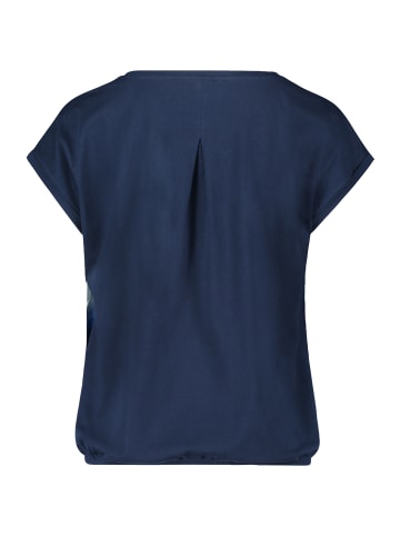 BETTY & CO Casual-Shirt mit Print in Dunkelblau/Blau