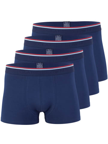 Clark Crown® Modal Boxershorts 4er Pack in marine