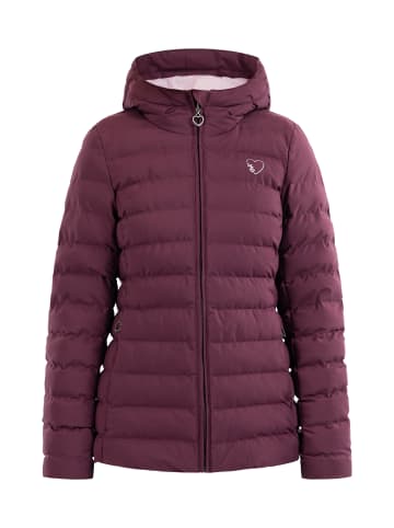 myMo Wattierte Winterjacke in Aubergine