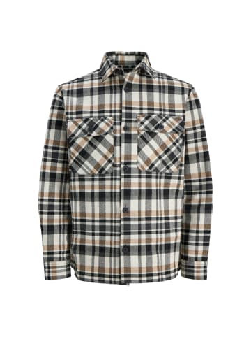 Jack and Jones JPRRAYLE Melange Check L/S Overshirt SN in Mehrfarbig