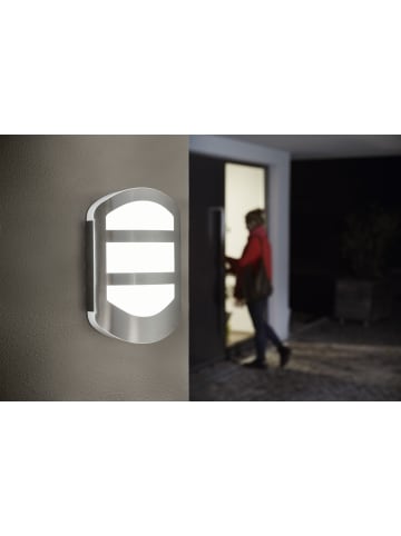 Osram ENDURA Style Plate Wall Wandleuchte Edelstahloptik