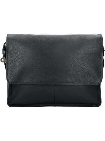 PICARD Milano Umhängetasche Leder 37 cm in schwarz