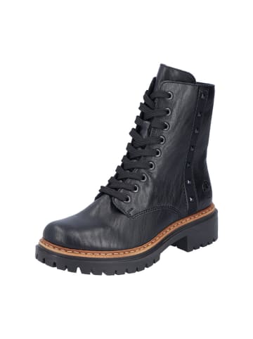 rieker Schnürstiefeletten in Schwarz