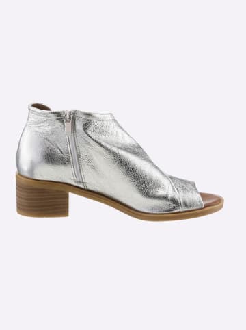 Andrea Conti Sandalette in silberfarben