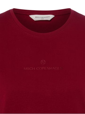MOSS COPENHAGEN T-Shirt MSCHTheana in bordeaux