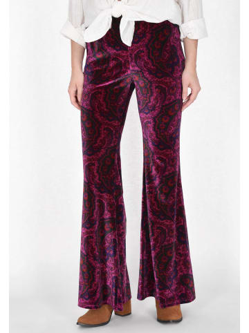 usha FESTIVAL Women Pants in violet multicolor
