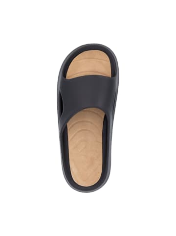 rieker Badelatschen in Schwarz