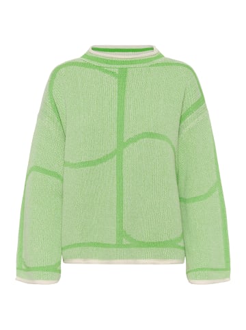 Soaked in Luxury Strickpullover SLRava Baggy fit in Vibrant Green