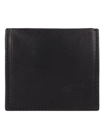 Camel Active Wood Geldbörse Leder 8 cm black