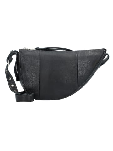 FREDs BRUDER Mia Umhängetasche Leder 25 cm in black