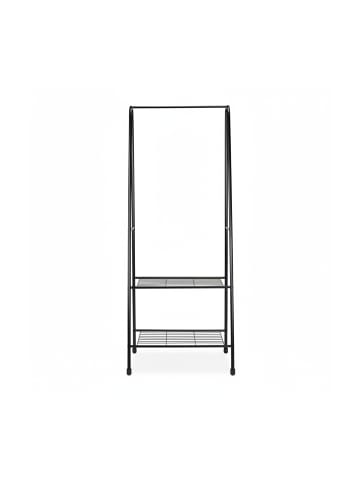 relaxdays Kleiderständer in Schwarz - (B)61,5 x (H)160 x (T)38 cm