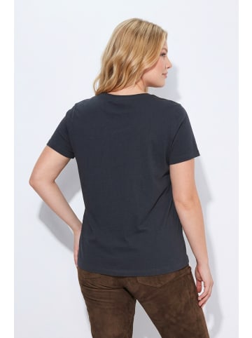 Ulla Popken Shirt in schwarz