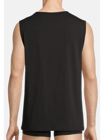 Seidensticker Unterhemd / Tanktop Pur in Schwarz