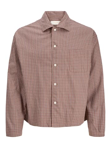 Jack & Jones Karohemd in Nutmeg