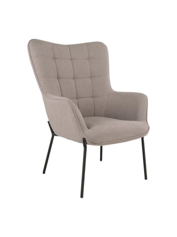 ebuy24 Sessel Glasgow Grau 79 x 70 cm