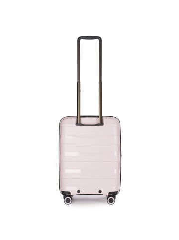 Stratic Straw + 4-Rollen Kabinentrolley 55 cm in rose