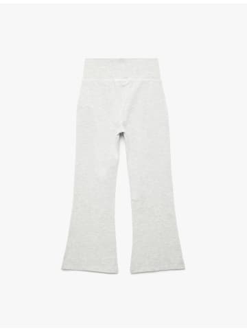 KOTON HOSEN in Grau Melange