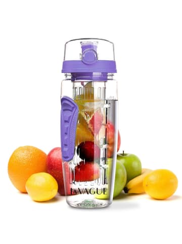 LA VAGUE VITALITY Trinkflasche mit Einsatz in lila