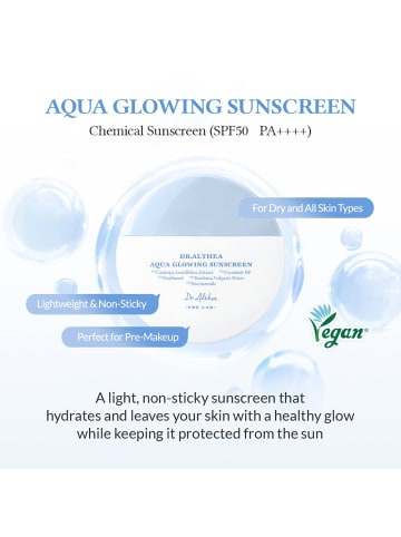 Dr. Althea Sonnenschutz Aqua Glowing Sunscreen SPF 50+, 45 ml