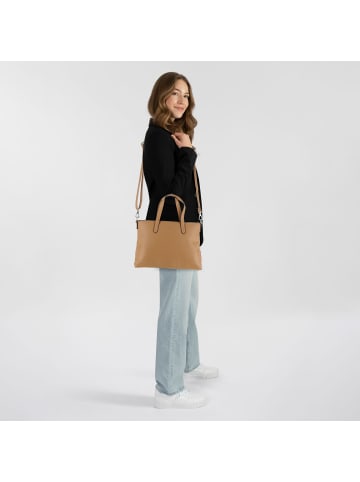 Tom Tailor Poppy Handtasche 30 cm in camel