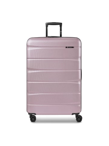 Franky Munich 4.0 4 Rollen Trolley L 76 cm mit Dehnfalte shiny rose shiny