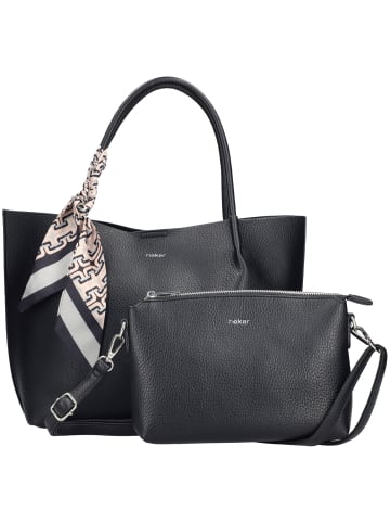 rieker Handtasche in schwarz