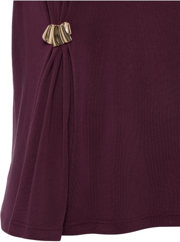 Zero Shirt in aubergine