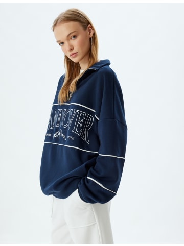 KOTON Sweatshirt in Marineblau
