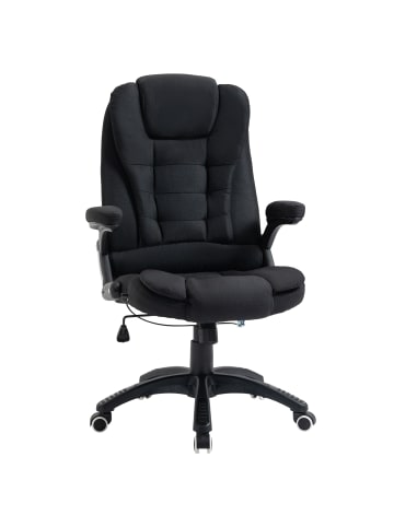 Vinsetto Bürostuhl-65B x 72T x 120H cm-Schwarz